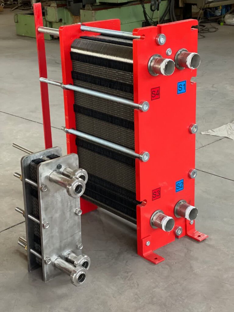 مبدل حرارتی صفحه ای صنایع غذایی